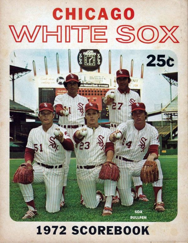 1972 Chicago White Sox program