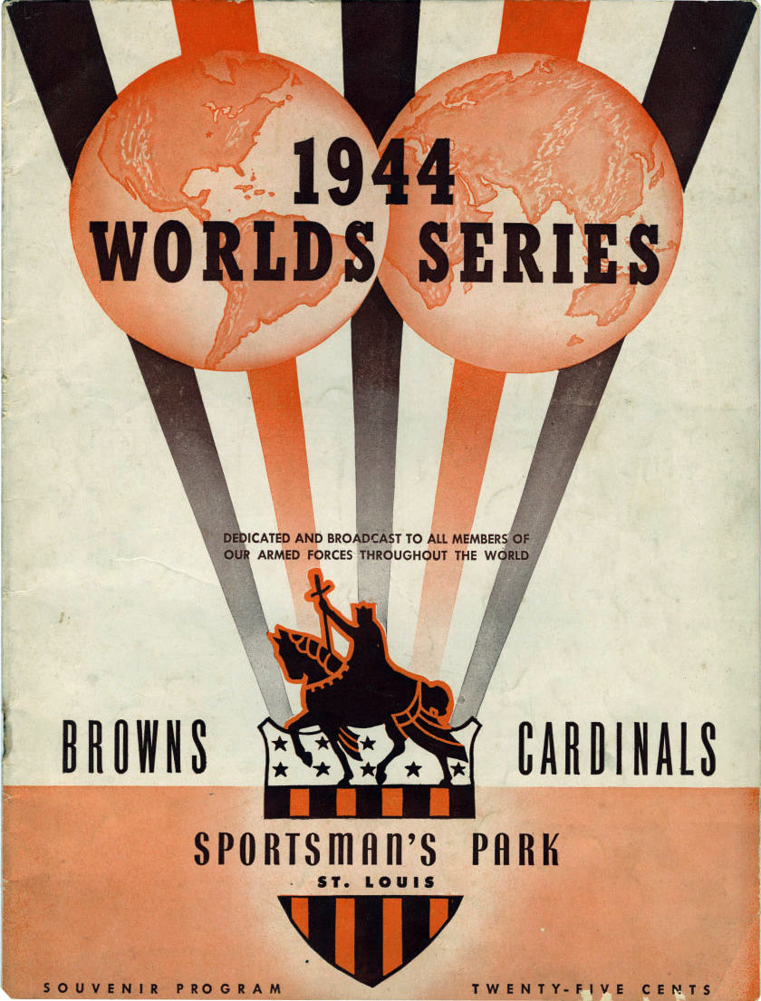 MLB World Series Program: St. Louis Browns (1944)