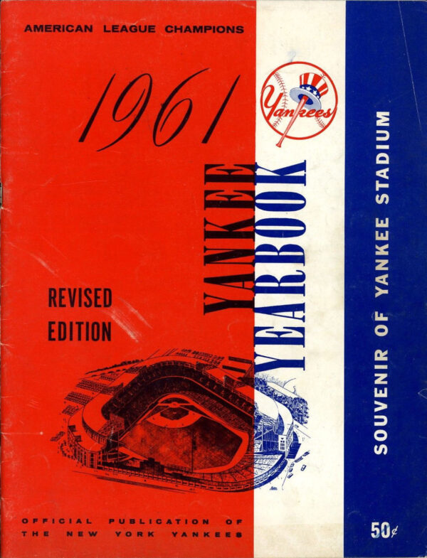 1961 New York Yankees yearbook