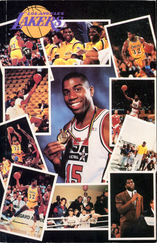 1992-93 Los Angeles Lakers media guide
