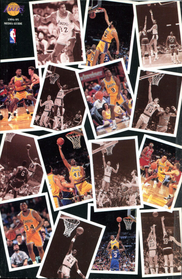 1994-95 Los Angeles Lakers media guide