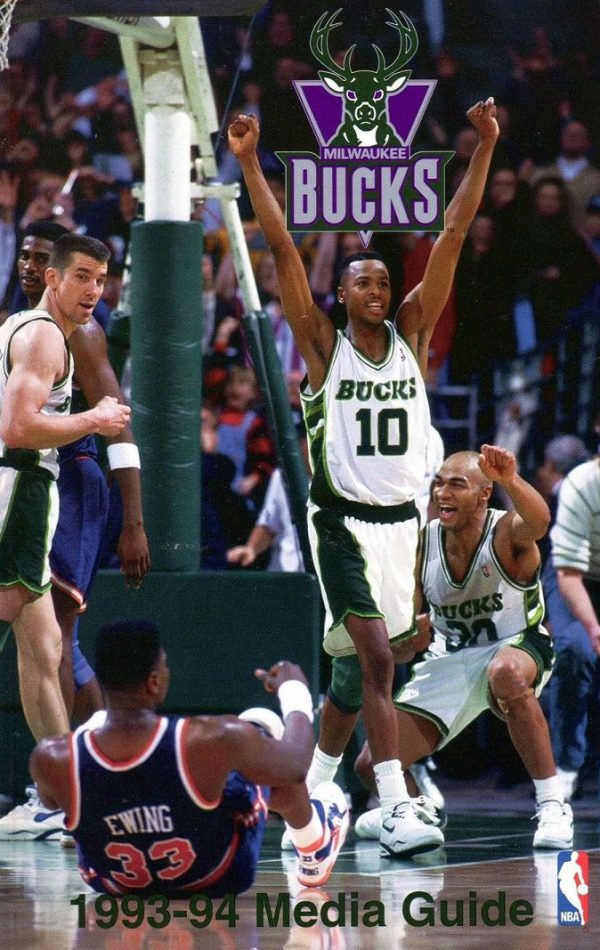 1993-94 Milwaukee Bucks media guide