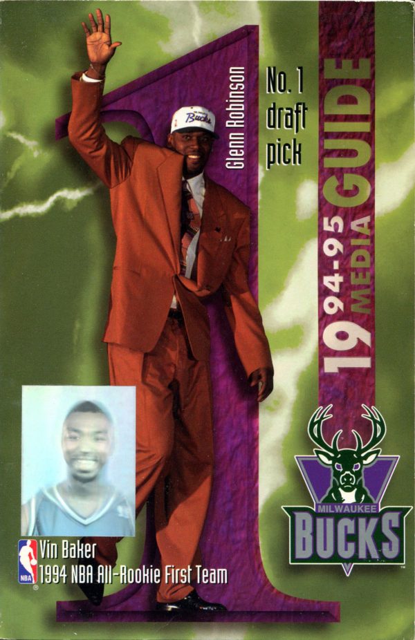 1994-95 Milwaukee Bucks media guide