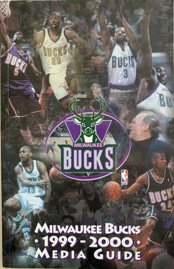 1999-2000 Milwaukee Bucks media guide