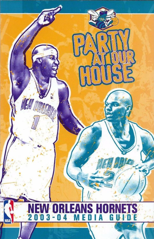 2003-04 New Orleans Hornets media guide