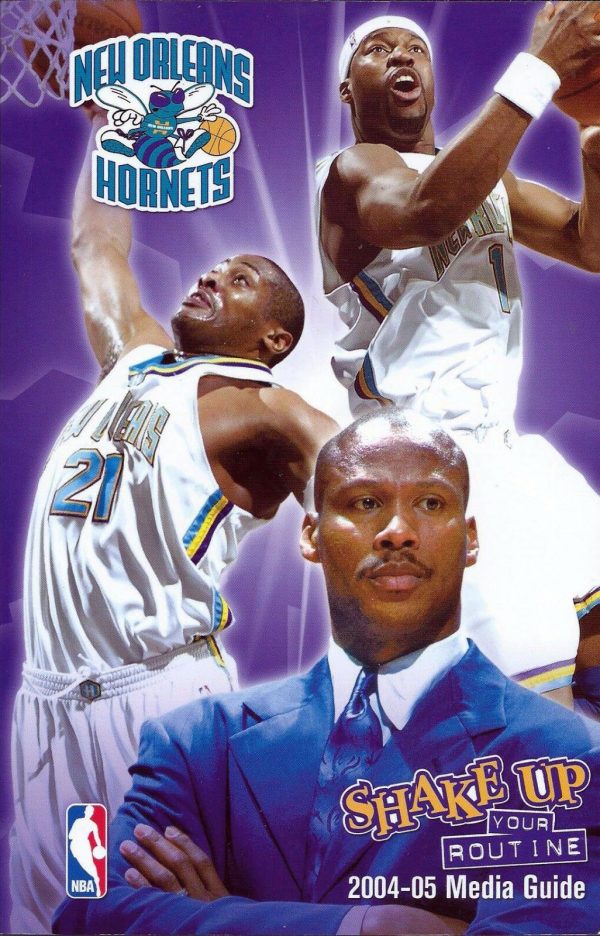 2004-05 New Orleans Hornets media guide