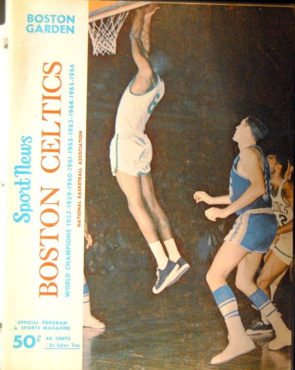 1966-67 Boston Celtics program