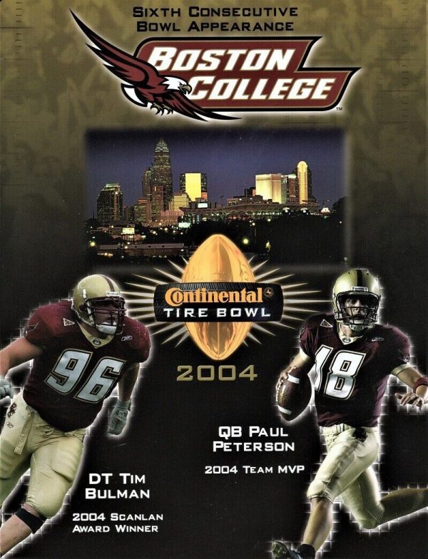 2004 Continental Tire Bowl media guide (Boston College)