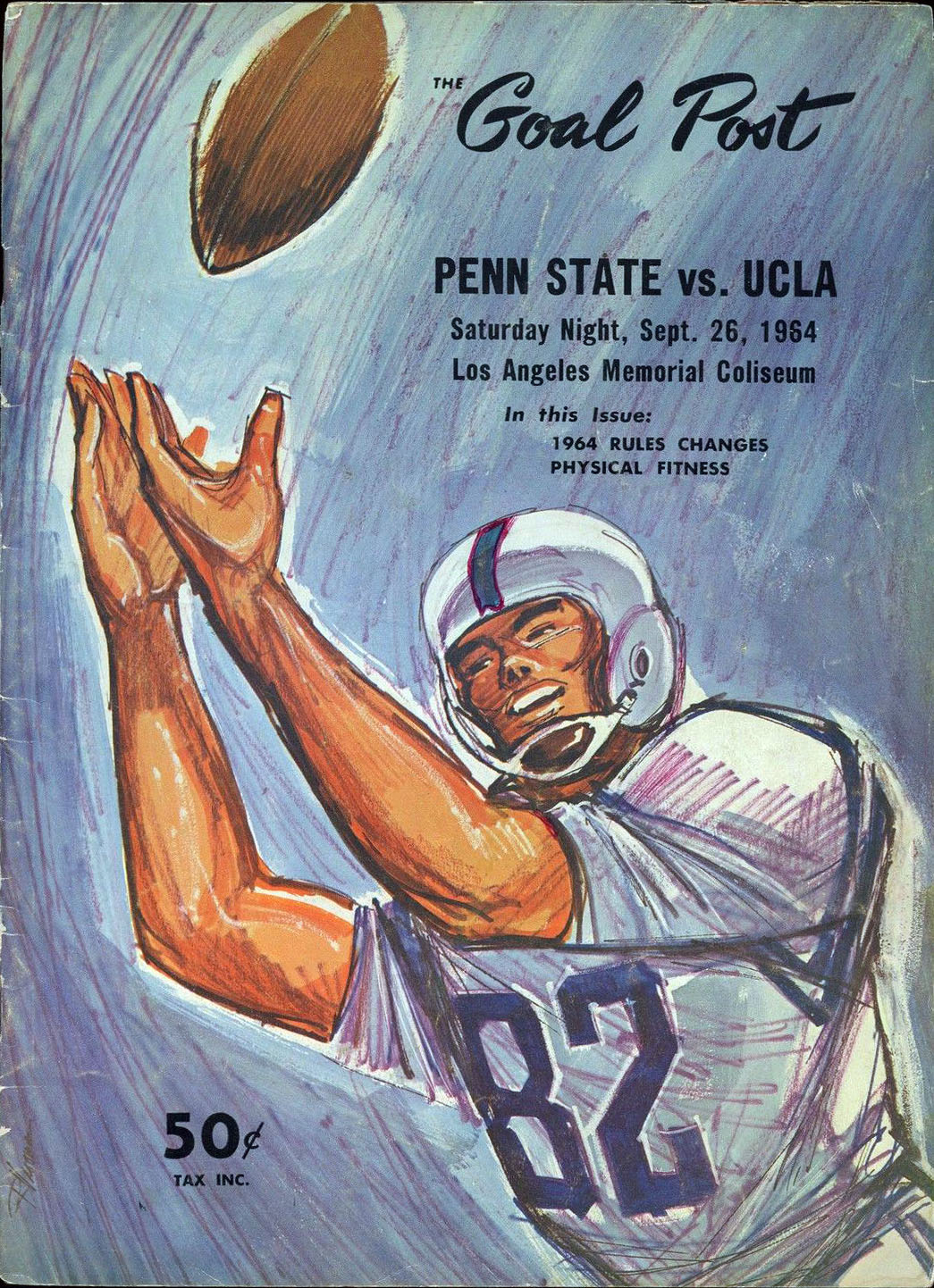 College Football Program: UCLA Bruins vs. Penn State Nittany Lions (September 26, 1964)