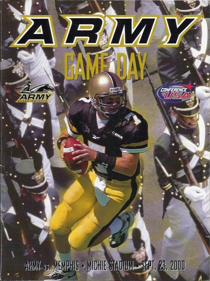 College Football Program: Army Black Knights vs. Memphis Tigers (September 23, 2000)