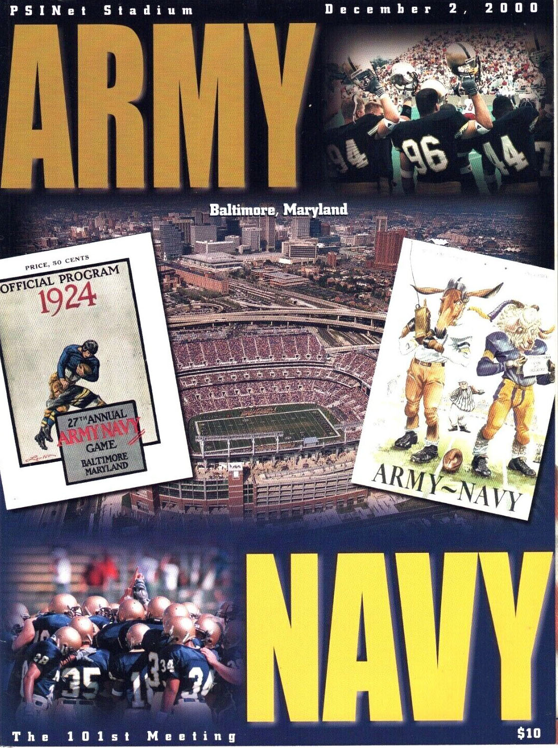 Army Black Knights vs. Navy Midshipmen (December 2, 2000)