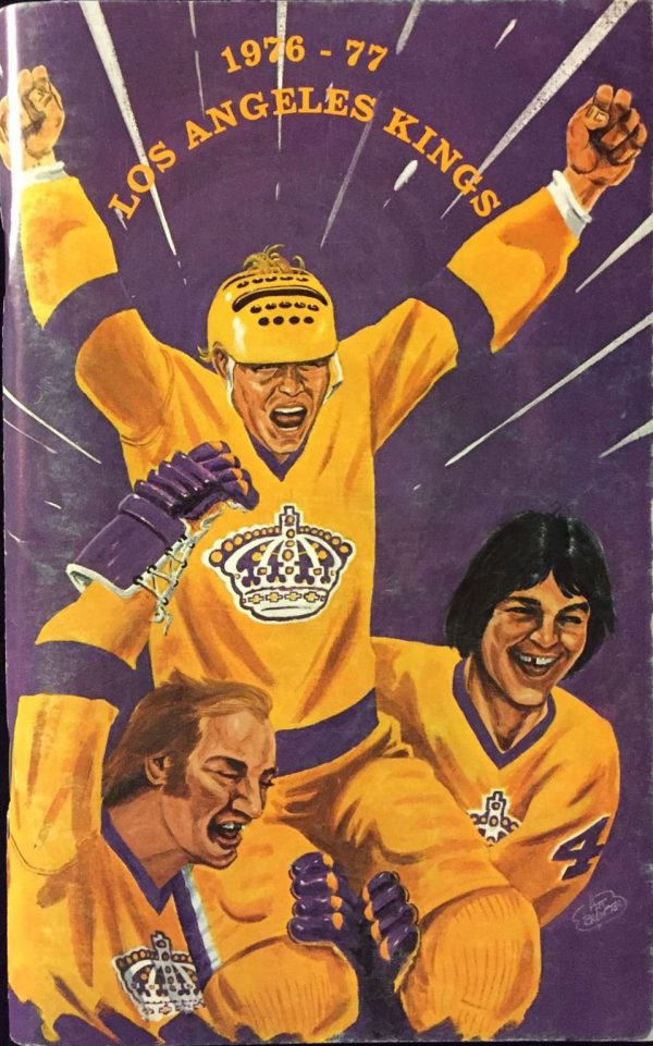 1976-77 Los Angeles Kings media guide