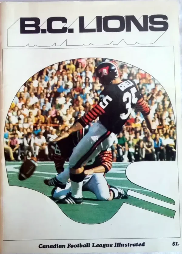 1971 CFL Illustrated (BC Lions)
