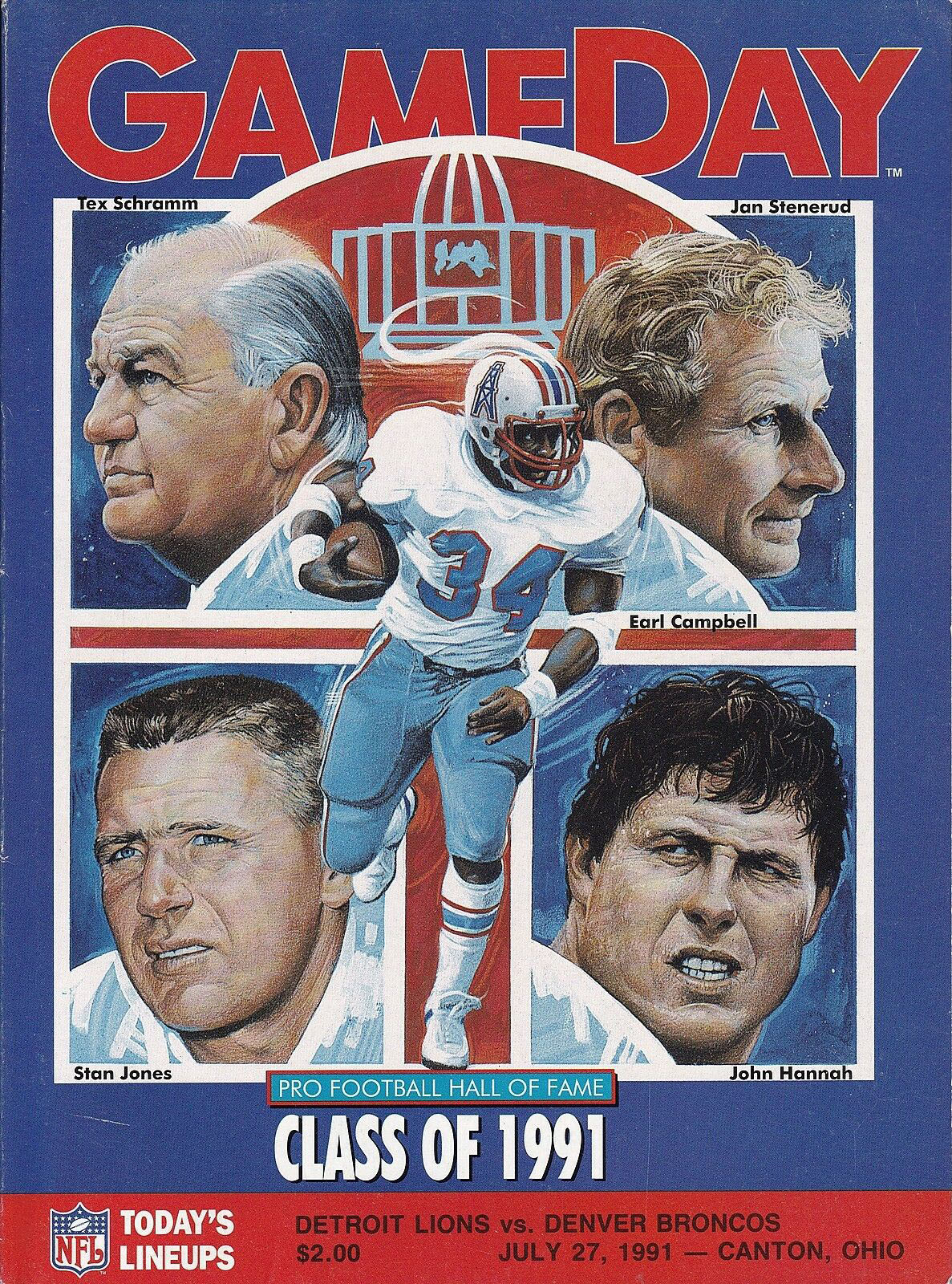 Denver Broncos vs. Detroit Lions (July 27, 1991)