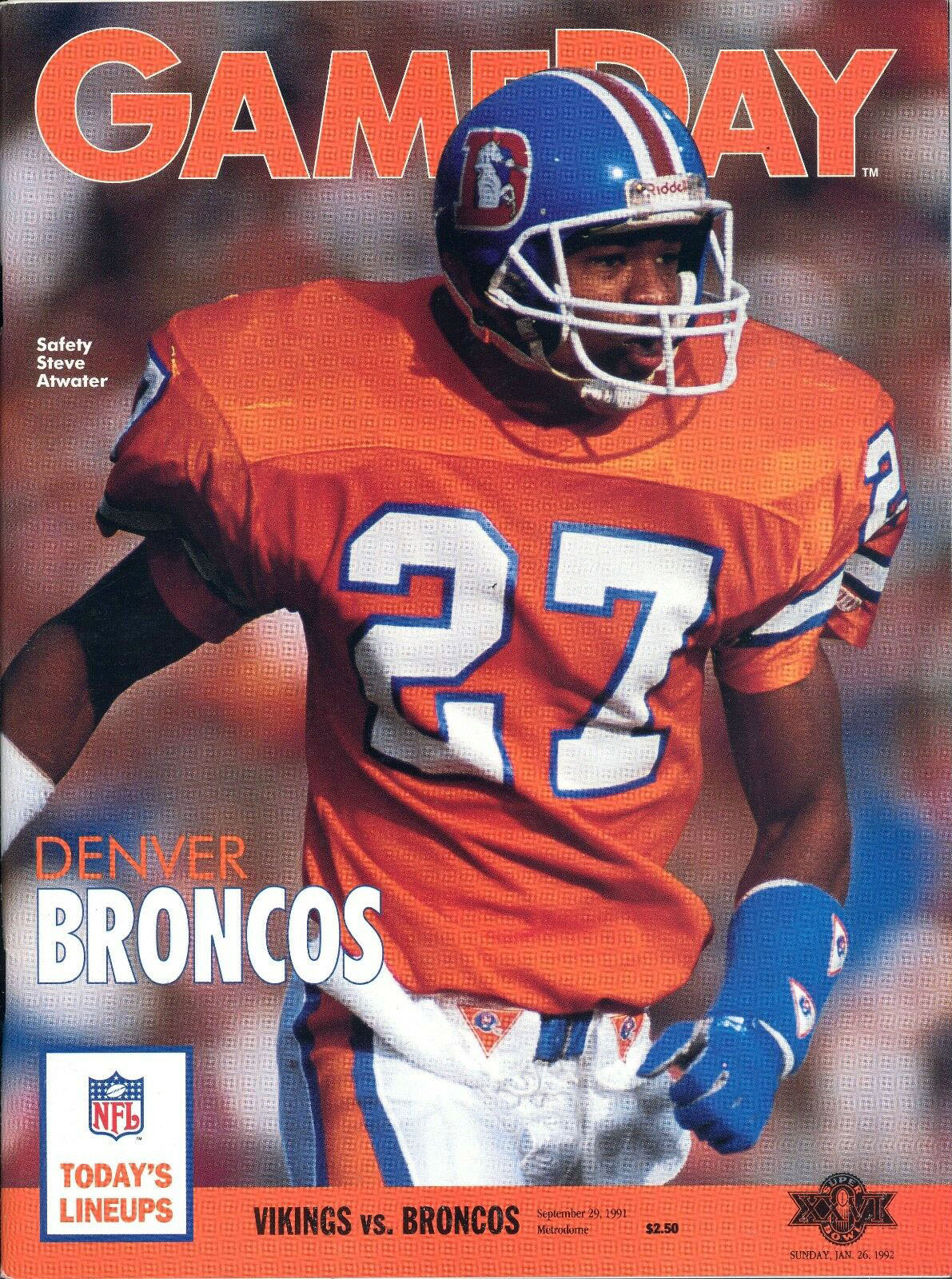 Minnesota Vikings vs. Denver Broncos (September 29, 1991)