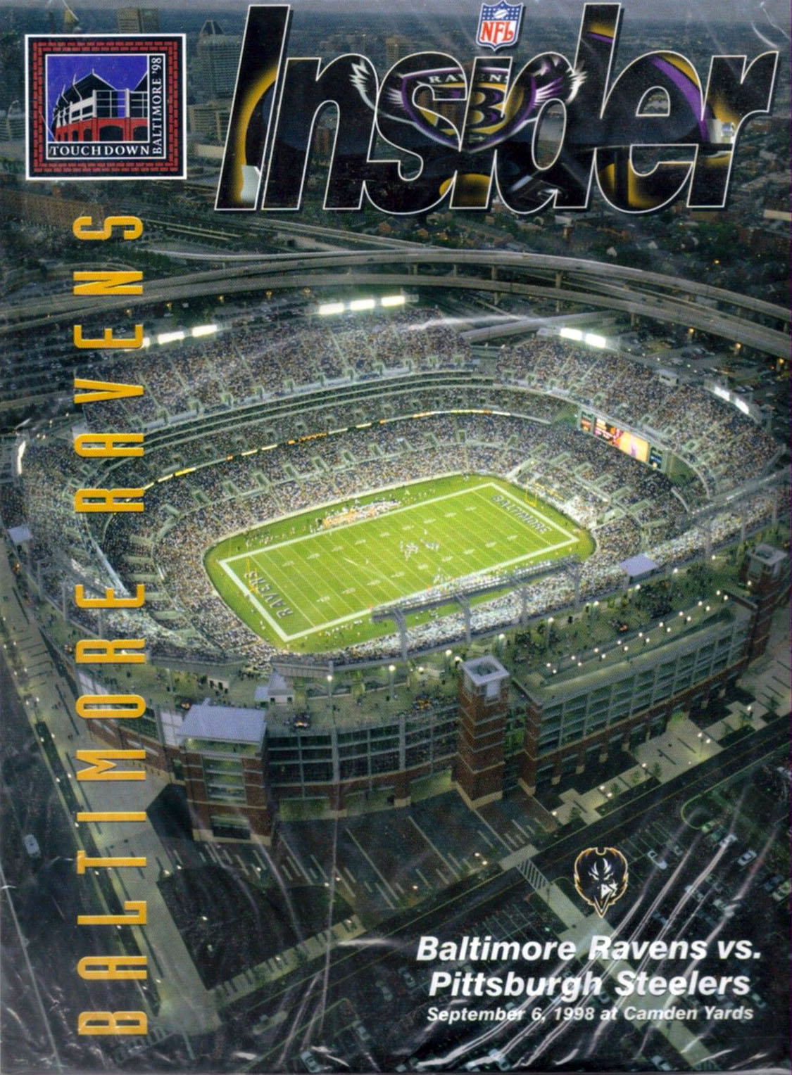 Baltimore Ravens vs. Pittsburgh Steelers (September 6, 1998