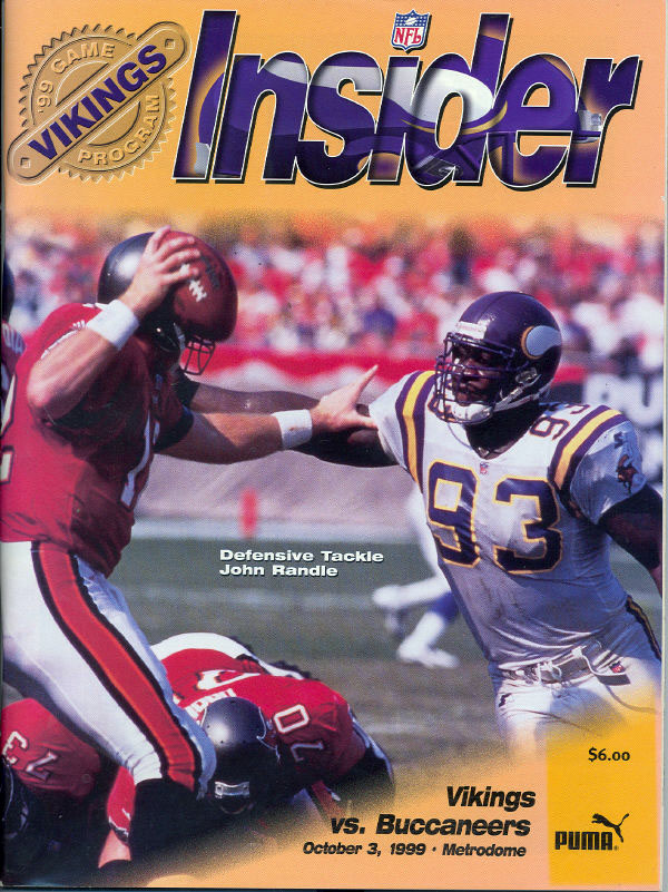 Minnesota Vikings vs. Tampa Bay Buccaneers (October 3, 1999)