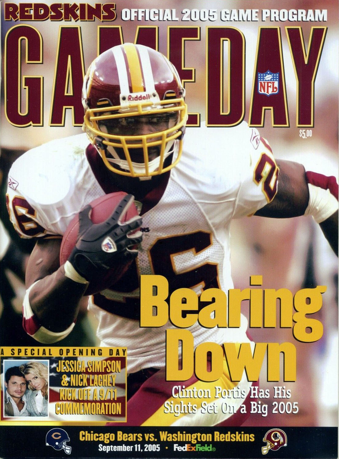 Washington Redskins vs. Chicago Bears (September 11, 2005)