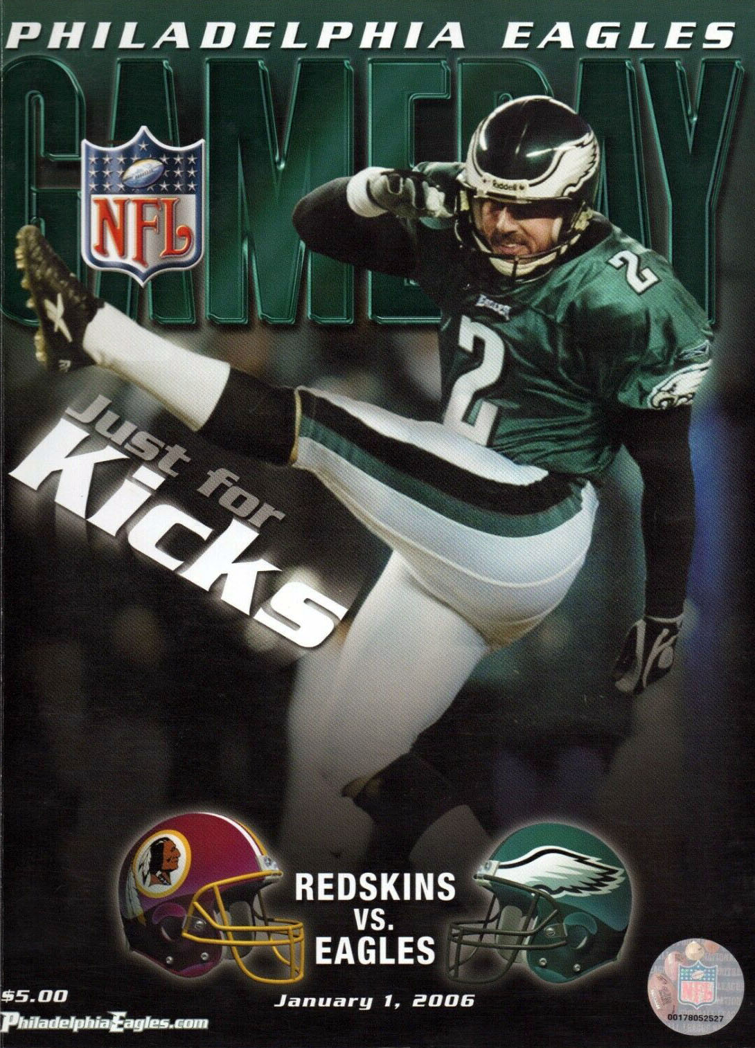 Philadelphia Eagles vs. Washington Redskins (January 1, 2006)