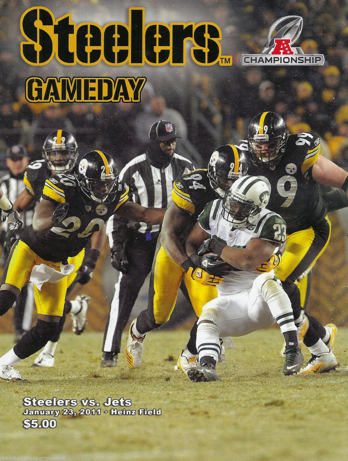 Pittsburgh Steelers vs. New York Jets (January 23, 2011)