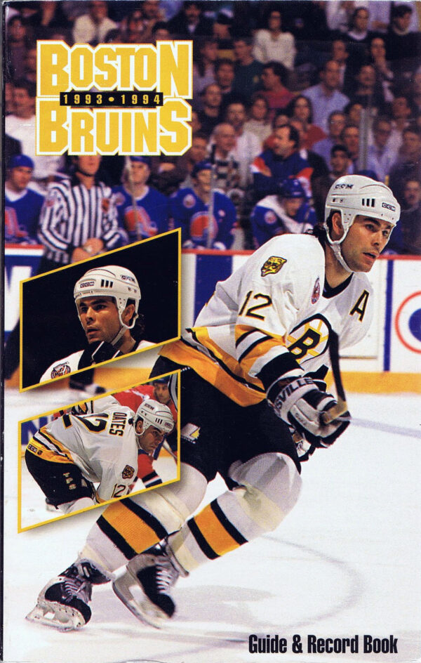 1993-94 Boston Bruins media guide