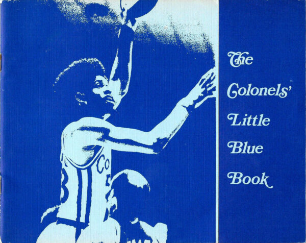 1974-75 Kentucky Colonels media guide