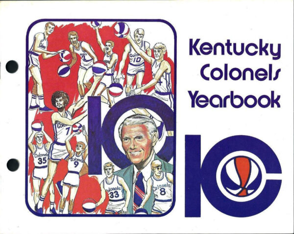 1971-72 Kentucky Colonels yearbook