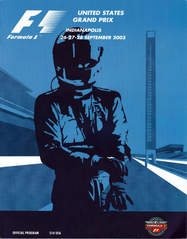 2003 United States Grand Prix program
