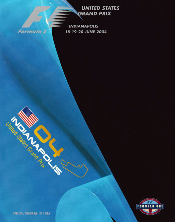 2004 United States Grand Prix program