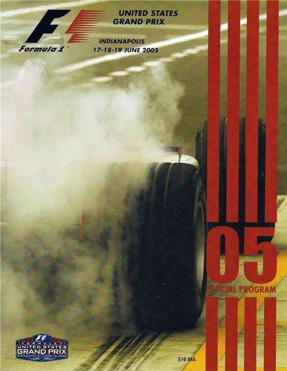 2005 United States Grand Prix program