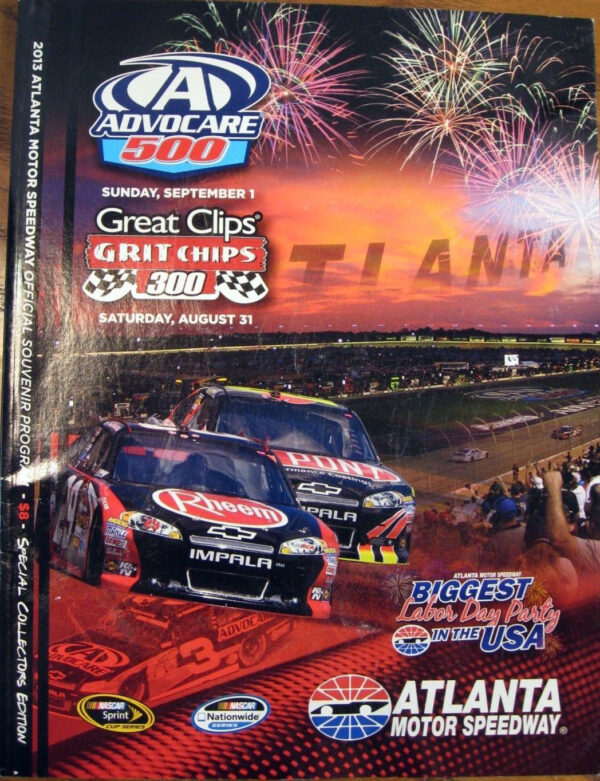 2013 AdvoCare 500 program