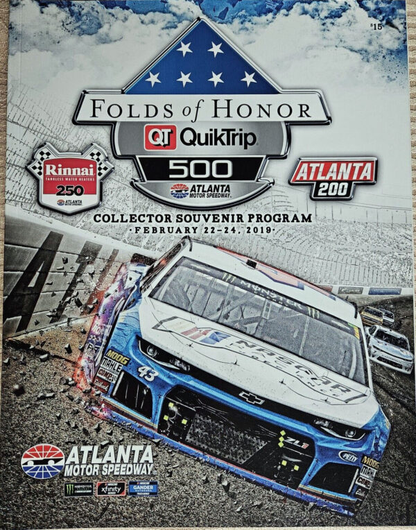 2019 Folds of Honor QuikTrip 500 program