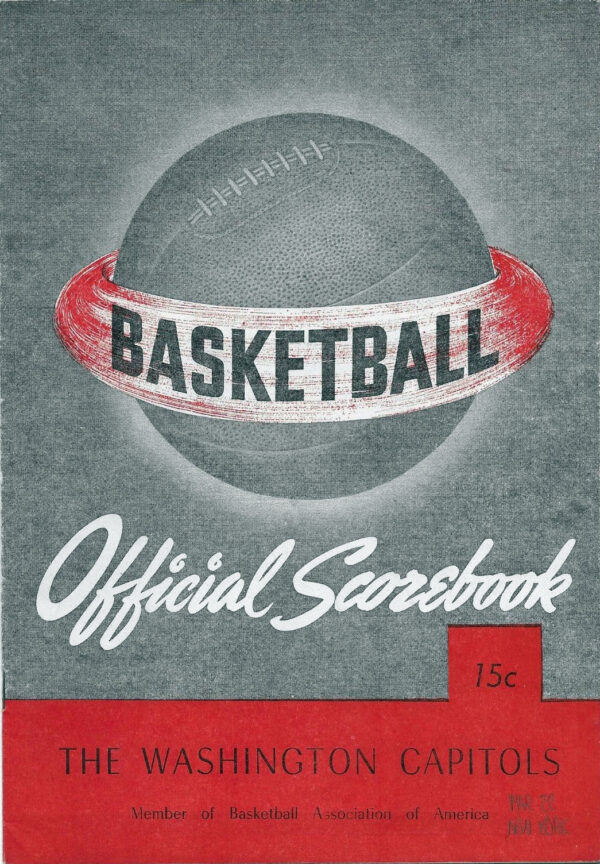 1946-47 Washington Capitols program