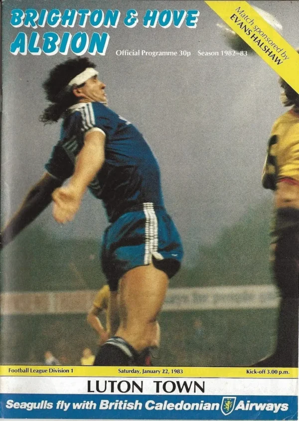 Brighton & Hove Albion vs. Luton Town (January 22, 1983)