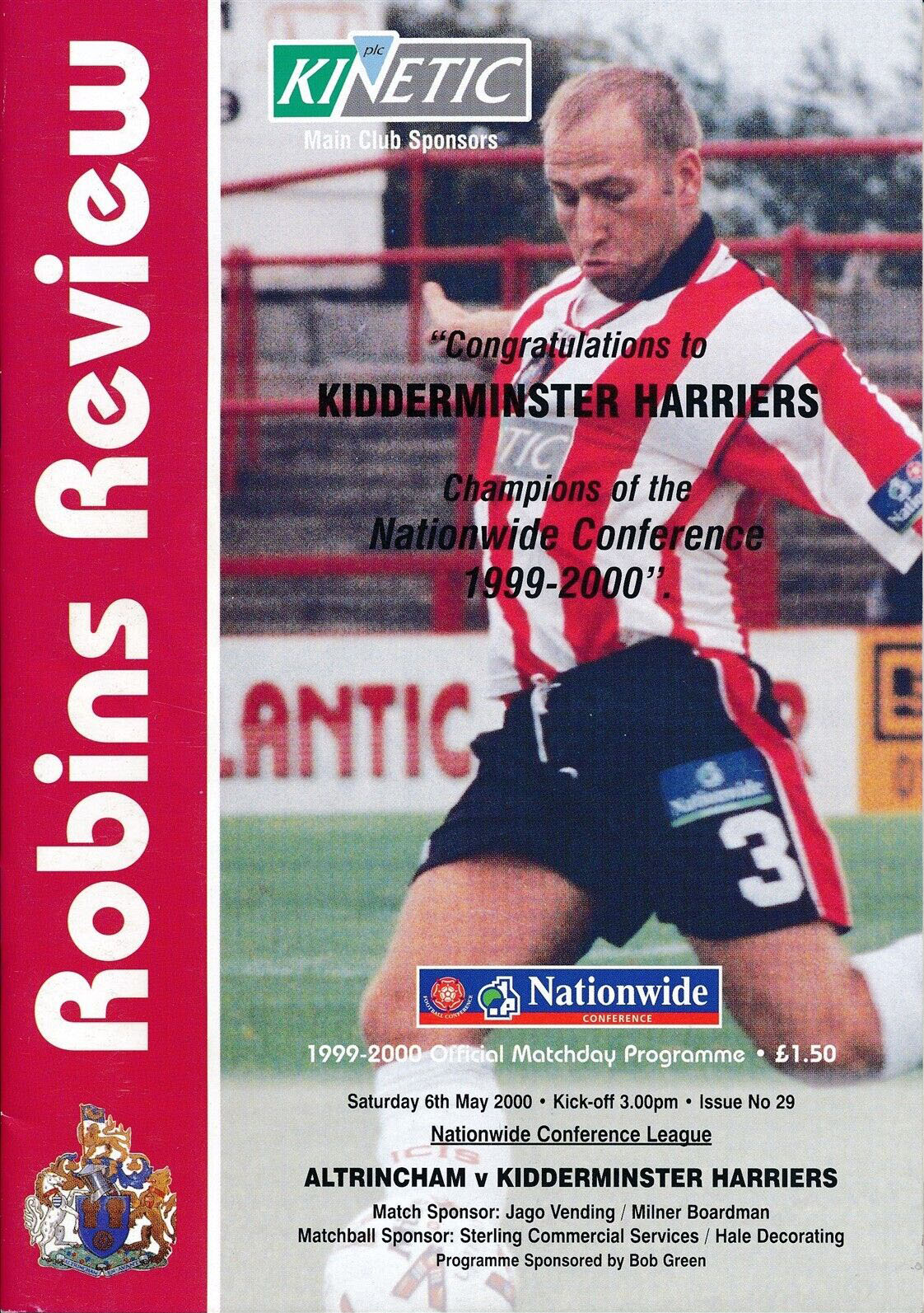 Altrincham vs. Kidderminster Harriers (May 6, 2000)