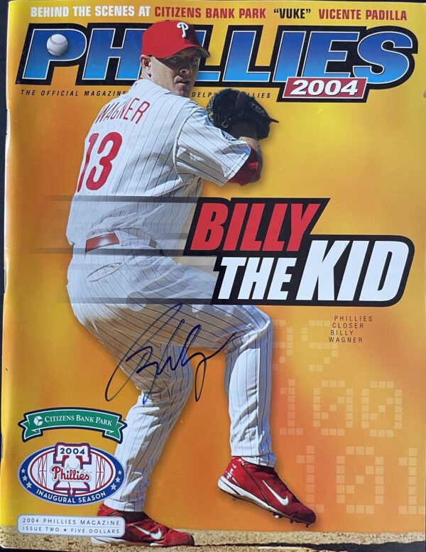 2004 Philadelphia Phillies program