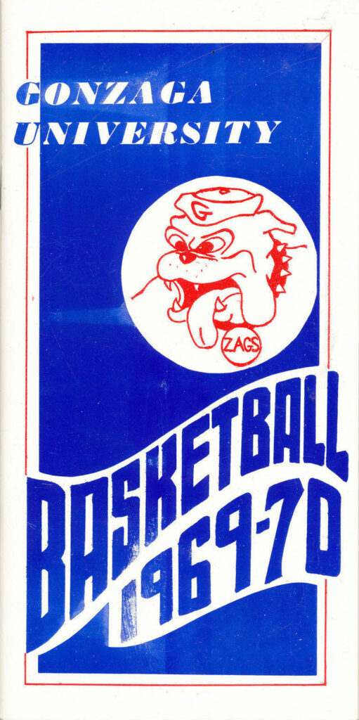 1969-70 Gonzaga Bulldogs men’s basketball media guide