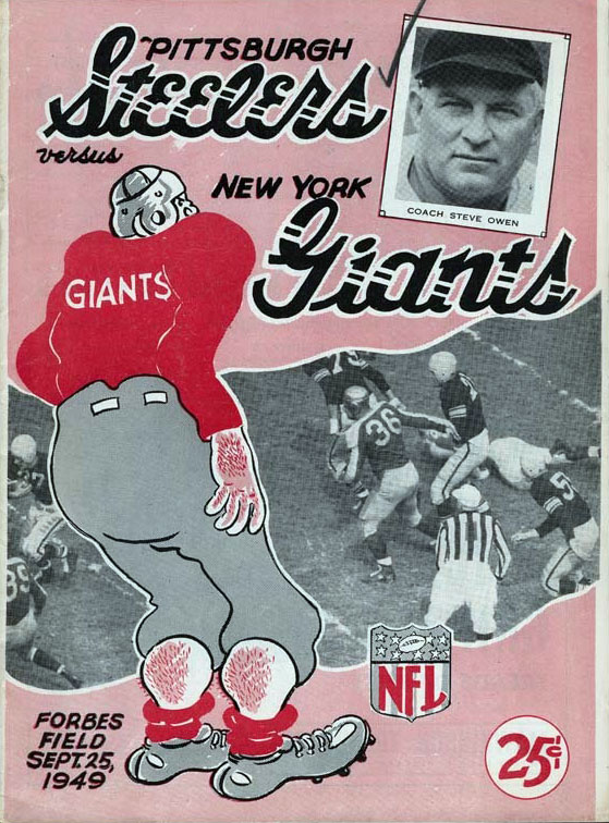 Pittsburgh Steelers vs. New York Giants (September 25, 1949)