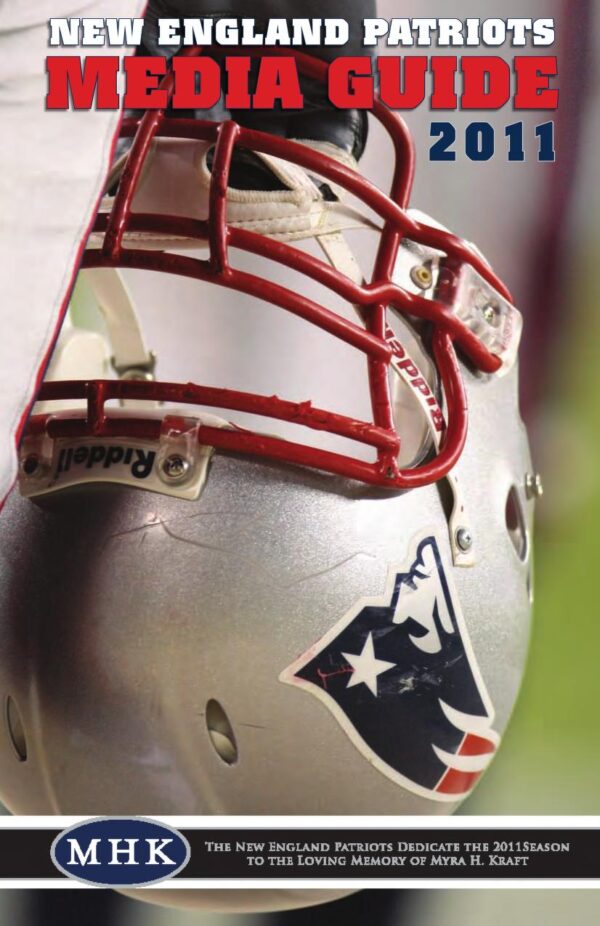2011 New England Patriots media guide