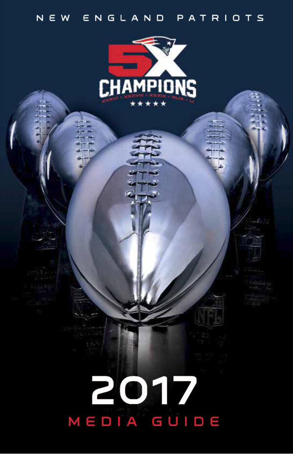 2017 New England Patriots media guide
