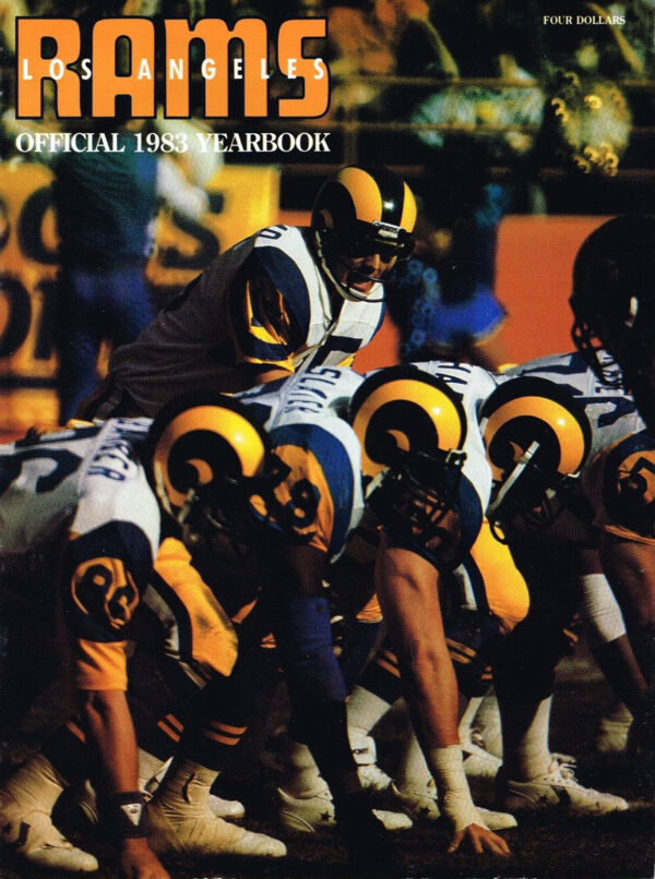 1983 Los Angeles Rams yearbook