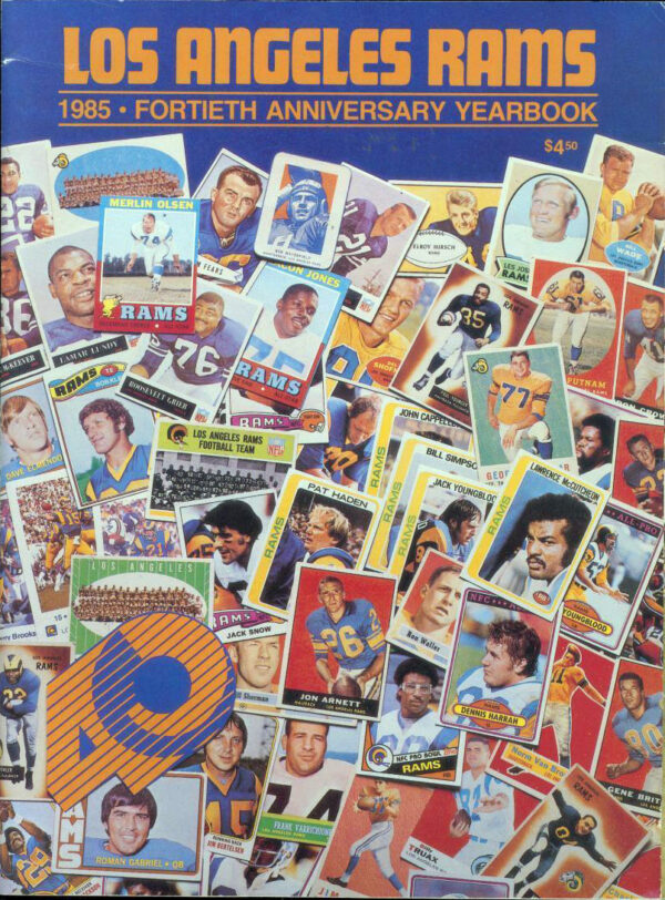 1985 Los Angeles Rams yearbook