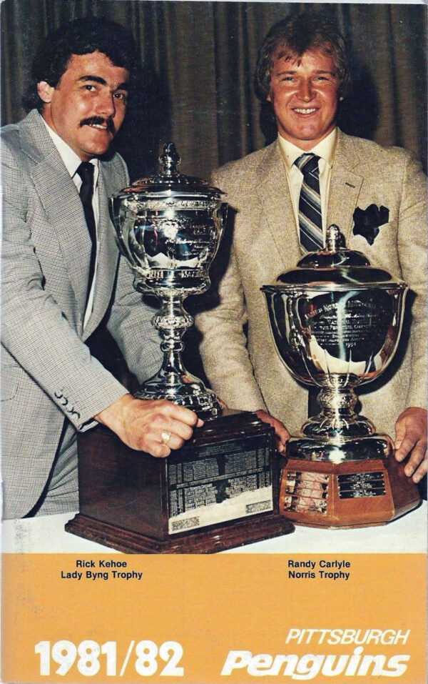 1981-82 Pittsburgh Penguins media guide