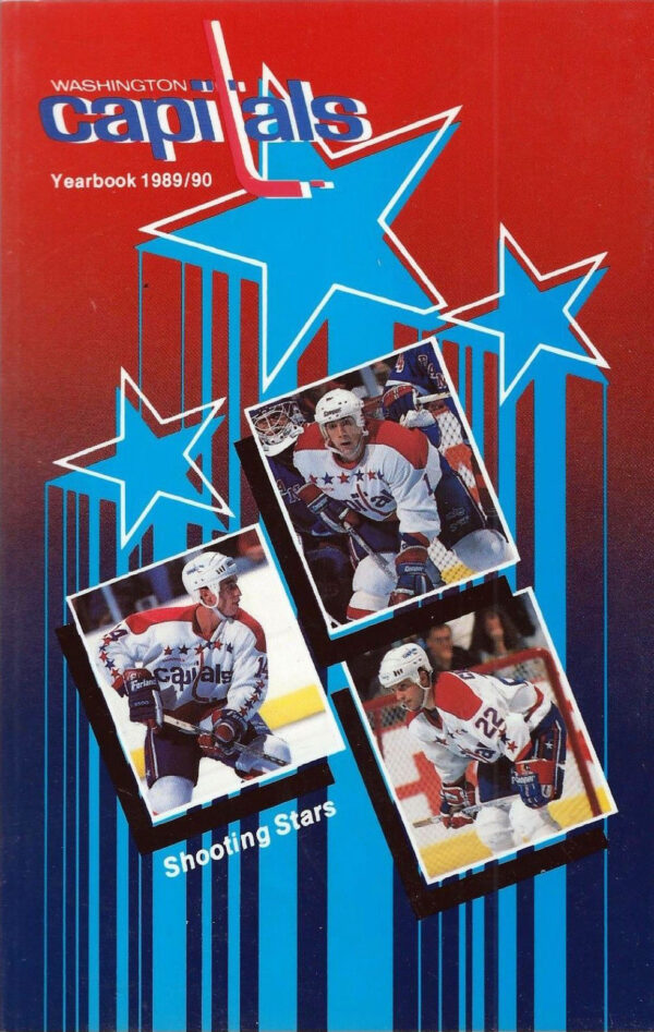 1989-90 Washington Capitals media guide/yearbook