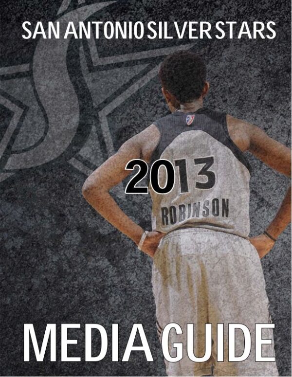 2013 San Antonio Silver Stars media guide