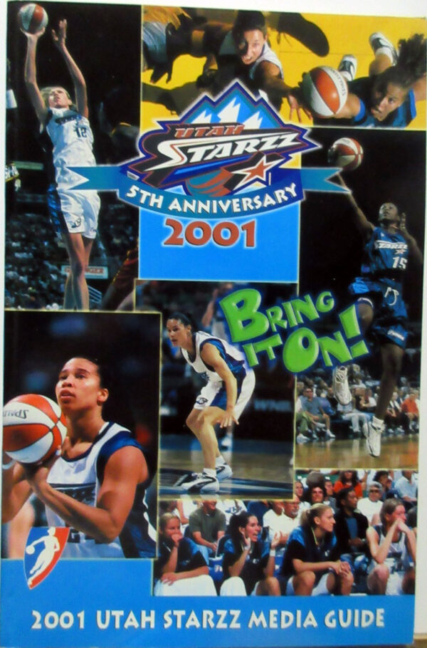 2001 Utah Starzz media guide
