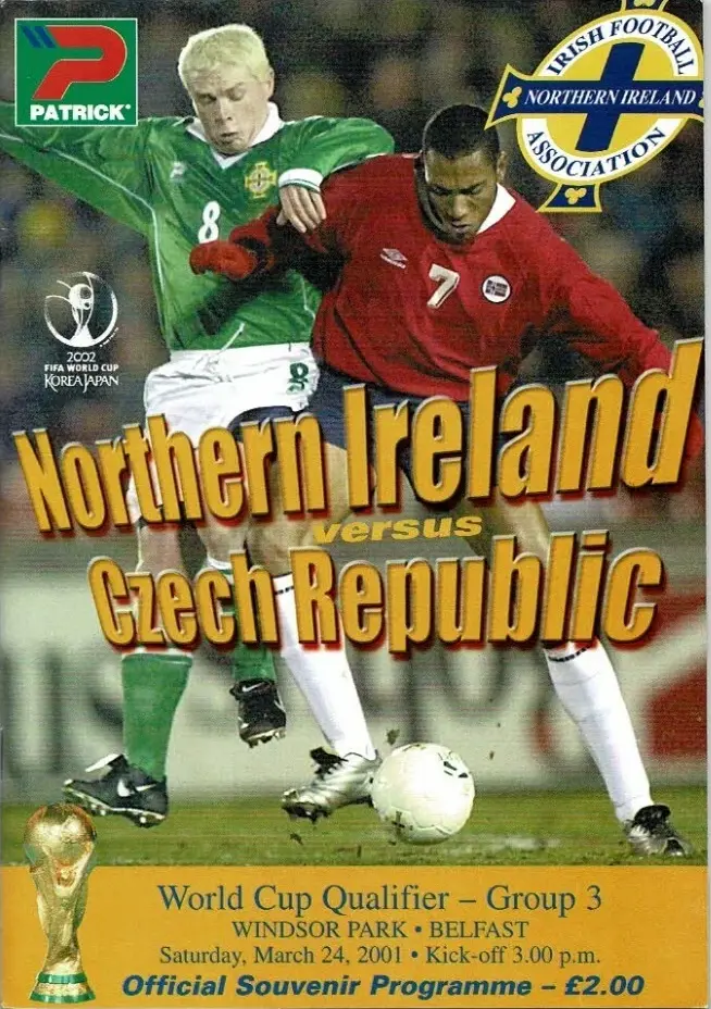 Northern Ireland vs. Czech Republic (March 24, 2001)
