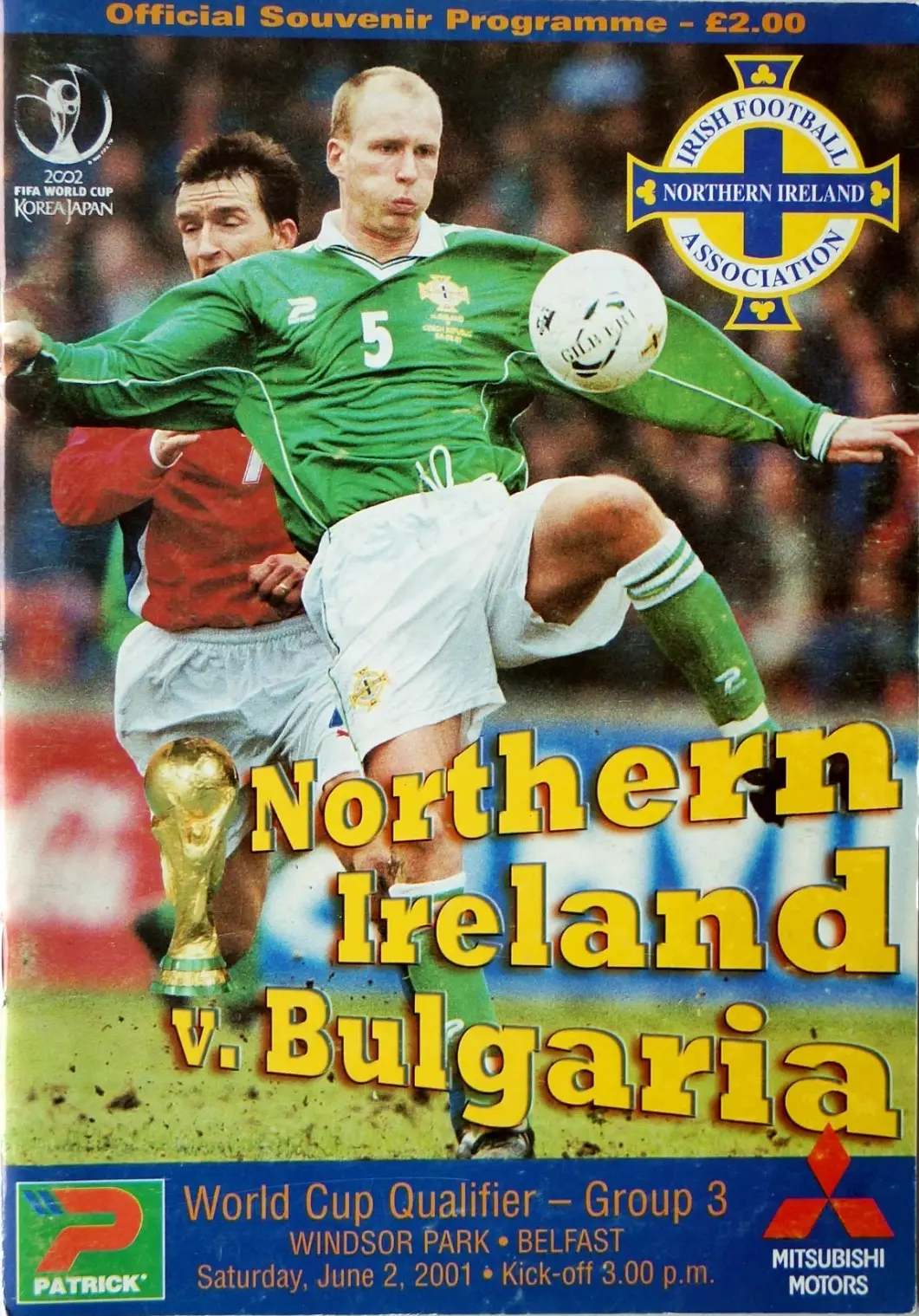 Northern Ireland vs. Bulgaria (June 2, 2001)