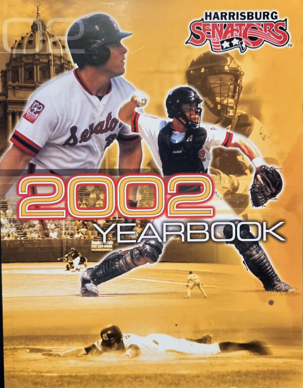 2002 Harrisburg Senators yearbook