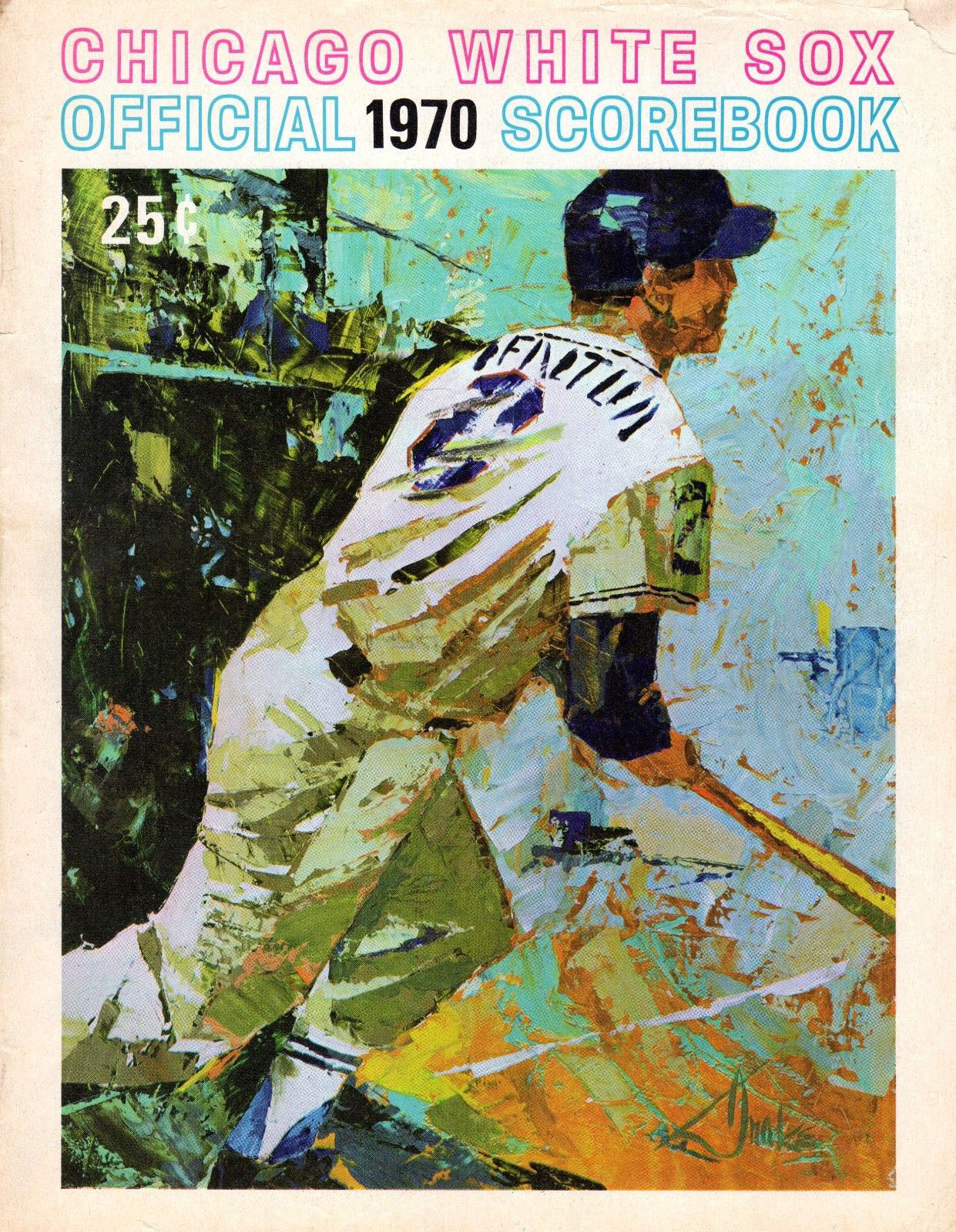 1970 Chicago White Sox program